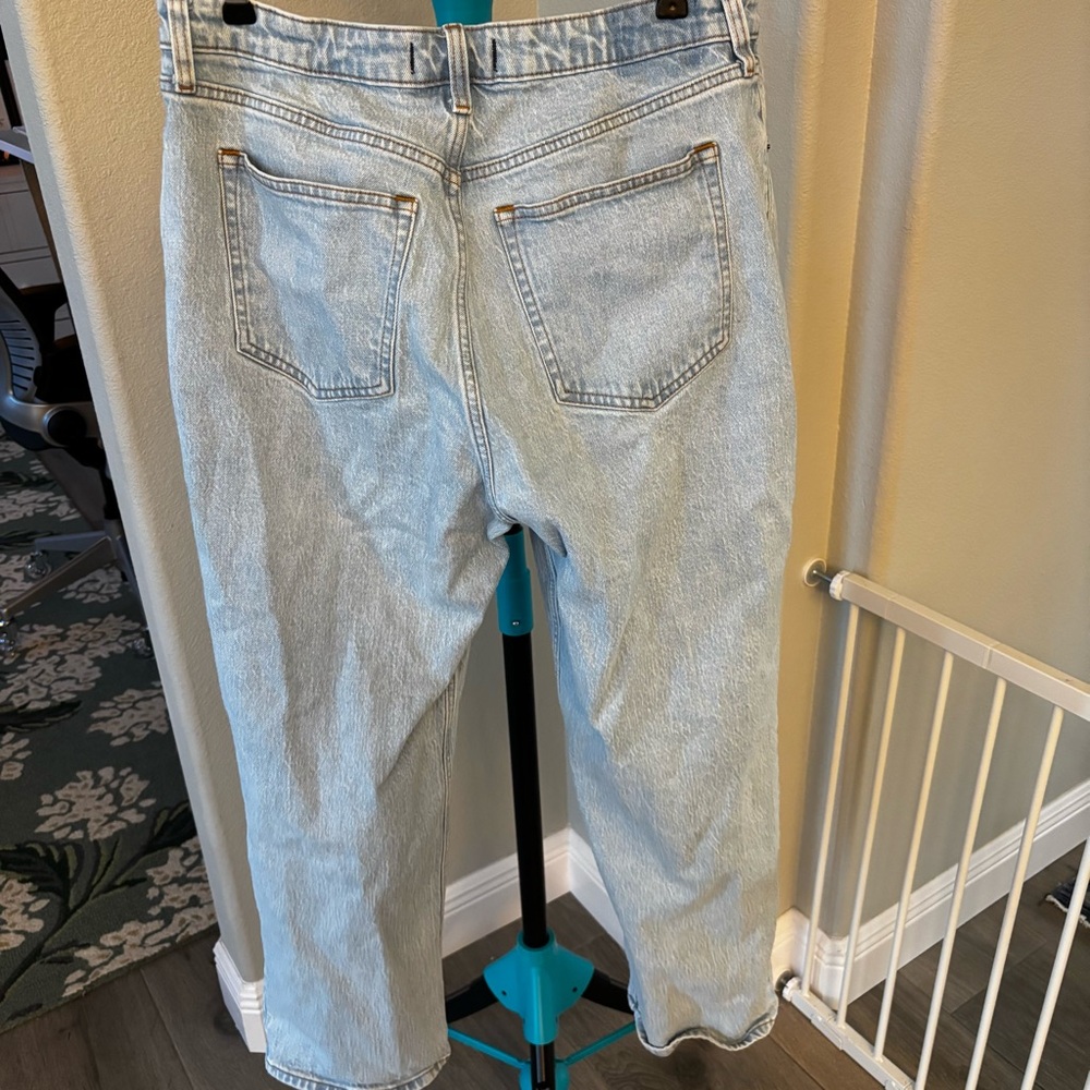 Abercrombie & Fitch curve love vintage straight Light Denim Jeans - Picture 4 of 7
